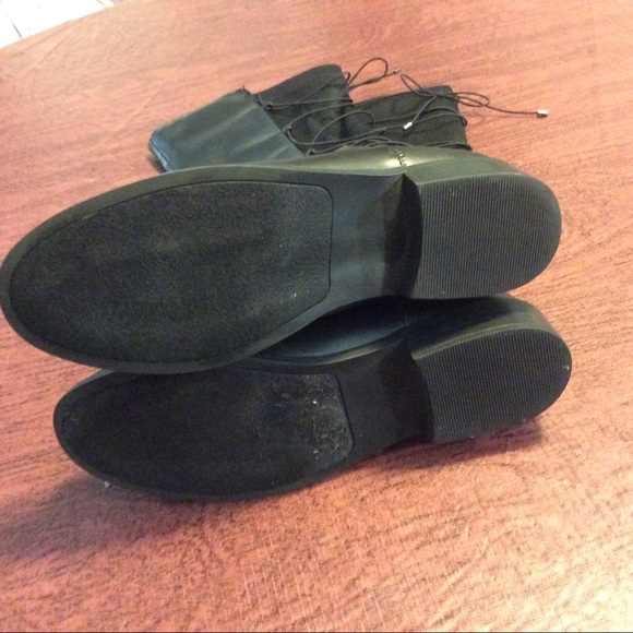 (2) PAIR OF BOOTS - BLACK & BROWN SZ 8M VGC - Picture 10 of 12